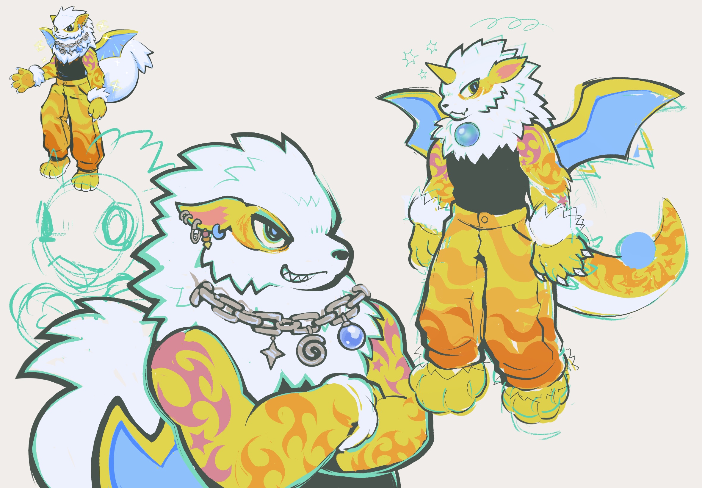 Charmi sketches by @ gooeystars